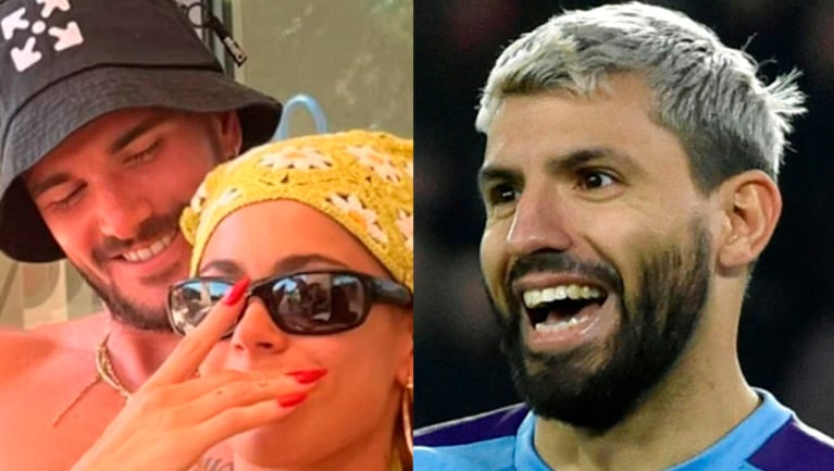 Kun Agüero chicaneó a Rodrigo de Paul por su noviazgo con Tini Stoessel.