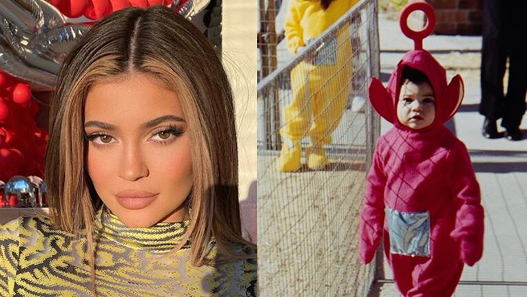 Kylie demostró una vez más que desde niña ama Halloween.