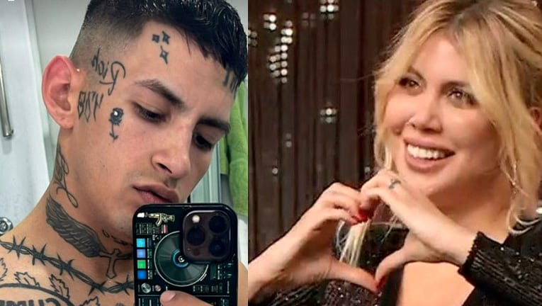 L-Gante compartió esta sensual selfie en medio del rumor de reencuentro y romance con Wanda Nara.