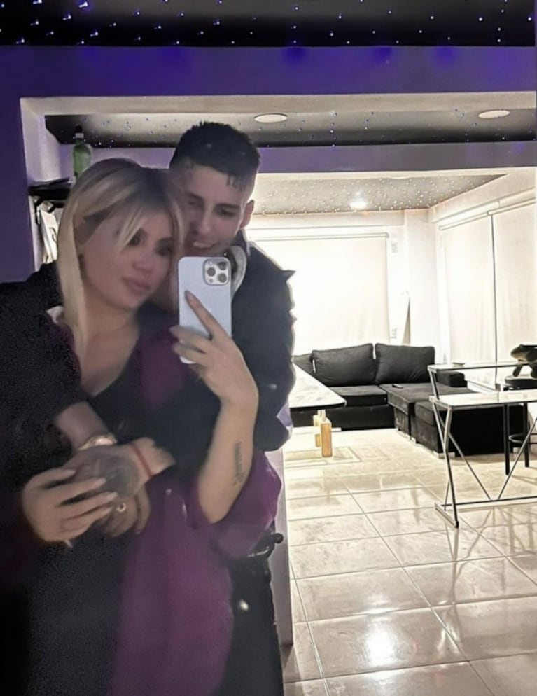 L-Gante compartió inéditas fotos con Wanda Nara durante su estadía en Buenos Aires: la reacción de ella