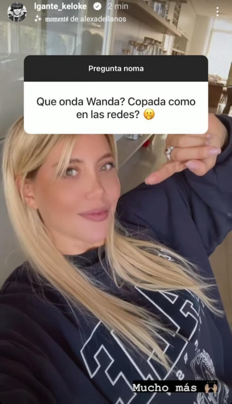 L-Gante contó cómo es realmente Wanda Nara en medio de rumores de romance