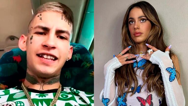 L-Gante le dedicó a Tini Stoessel un llamativo mensaje tras el escándalo en su show.