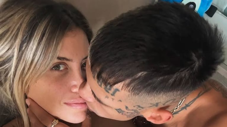 L-Gante presentó a su “nueva bebita” con Wanda Nara. Foto: IG | @wanda_nara