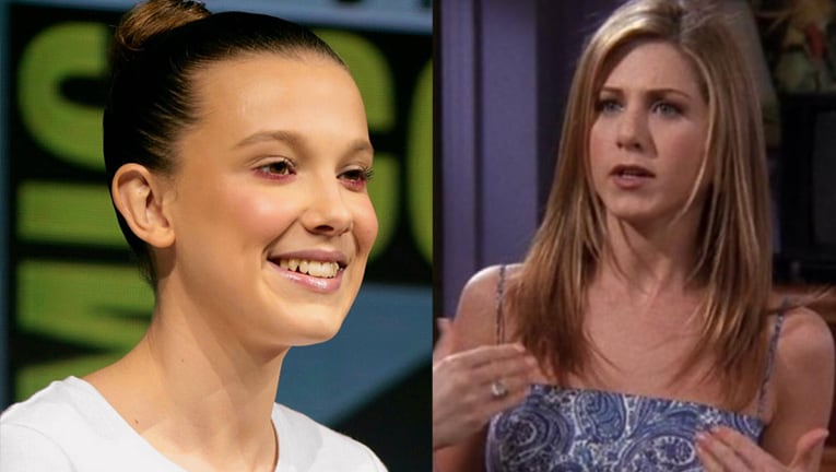 La actriz reveló que es fanática del personajes de Jennifer en Friends.