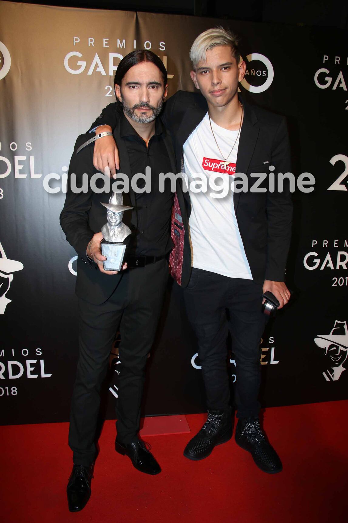 La alfombra roja de los Premios Gardel 2018. Foto: Movilpress