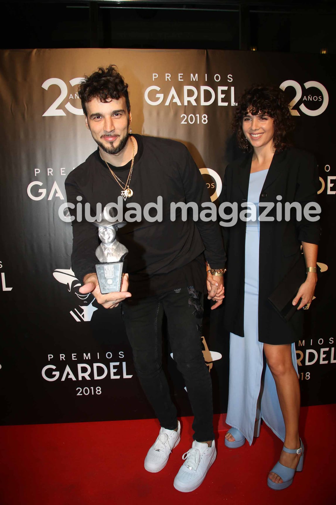 La alfombra roja de los Premios Gardel 2018. Foto: Movilpress