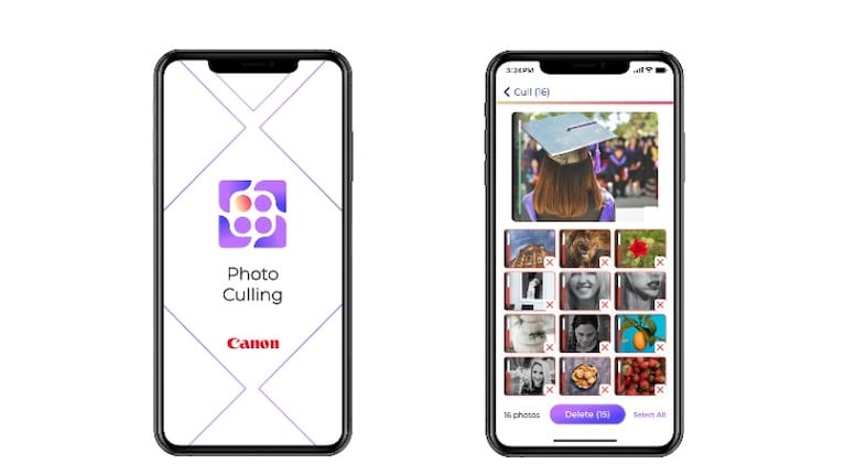 La app Photo Culling de Canon ayuda a elegir las mejores fotos mediante IA para liberar espacio en el móvil. Foto: DPA.