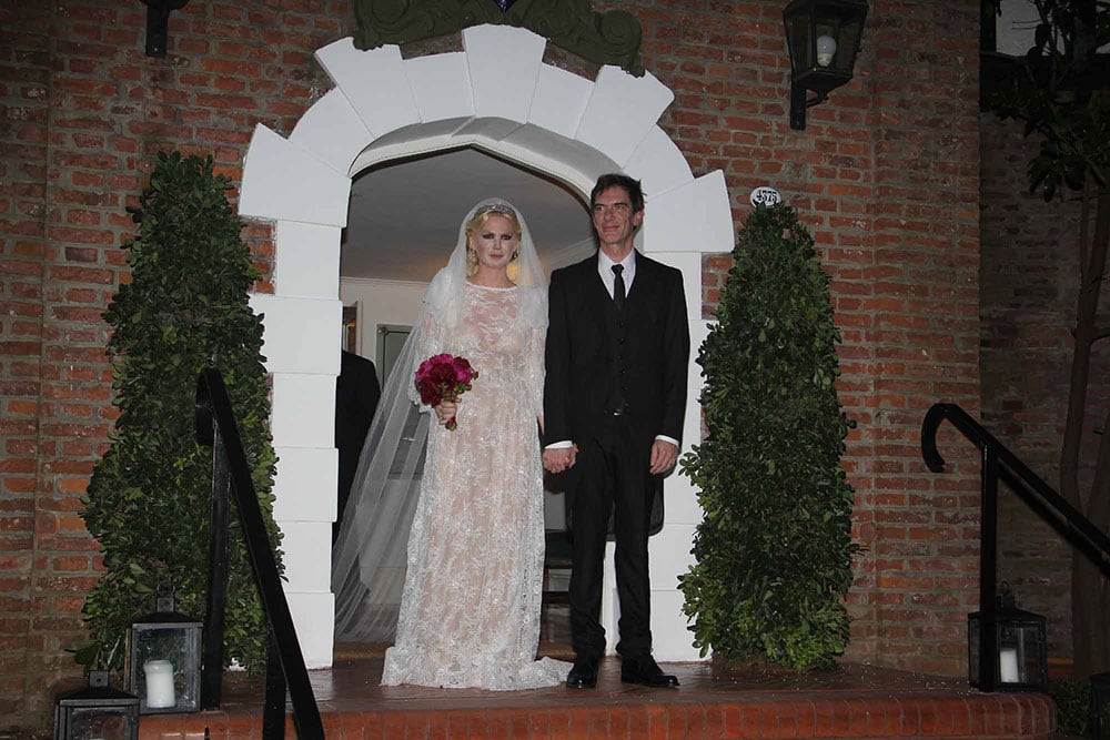 La boda de Esmeralda Mitre y Darío Lopérfido. (Foto: Movilpress)