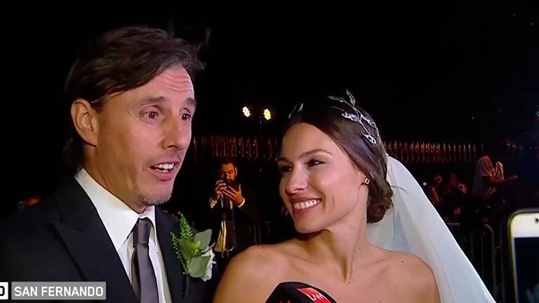 La boda de Pampita y Roberto García Moritán.