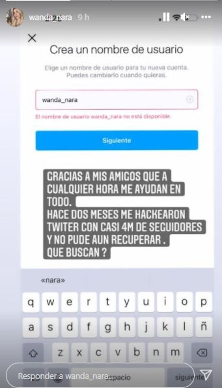 La bronca de Wanda Nara tras denunciar el hackeo de su cuenta: "¿Qué buscan?"