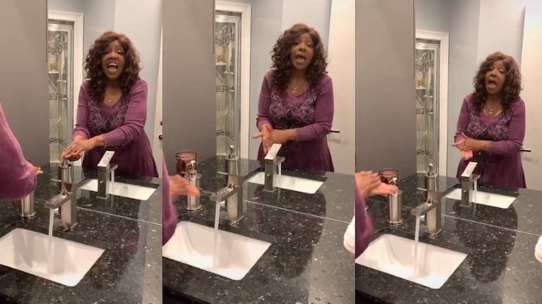 La cantante estadounidense Gloria Gaynor subió un video a Tik tok y se hizo viral.