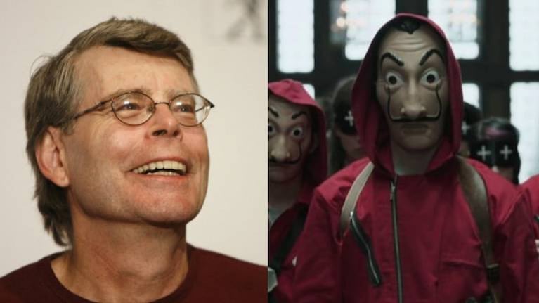 La Casa de Papel: Stephen King, enloquecido con la cuarta temporada 