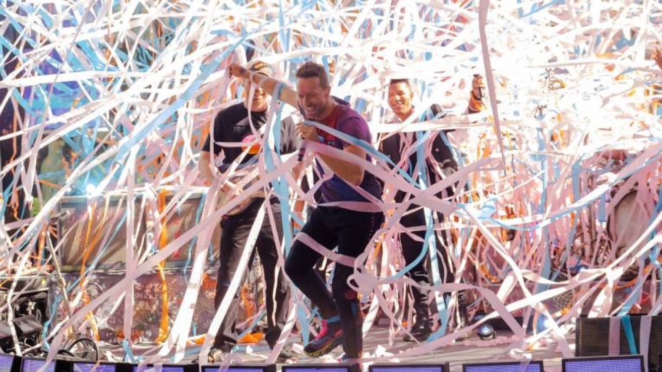 La cláusula pro reciclaje de Coldplay: exige que se recicle después de cada show