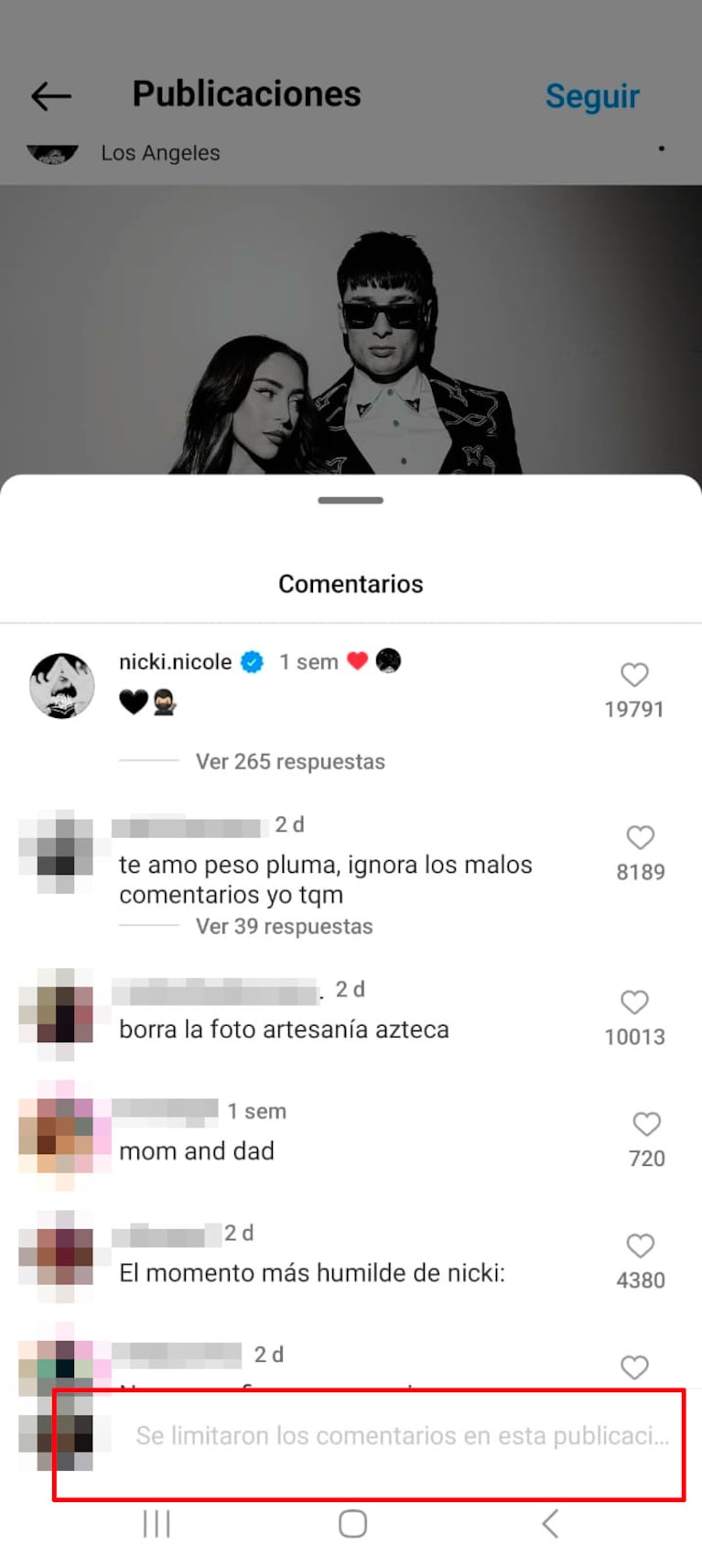 La Contundente Reacción De Peso Pluma Ante La Ola De Críticas Por La Infidelidad A Nicki Nicole