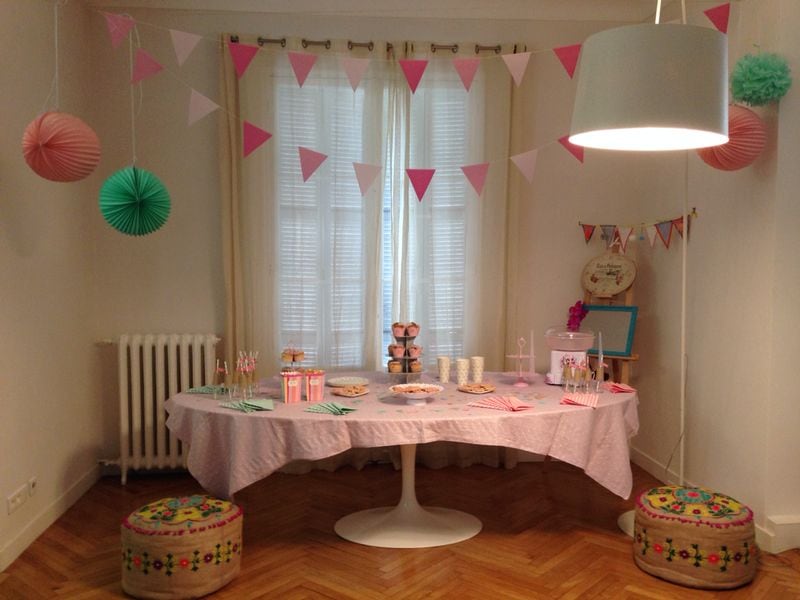 La decoración para el cumple de Lupe la hizo Chechu Bonelli. (Foto: álbum personal Chechu Bonelli)