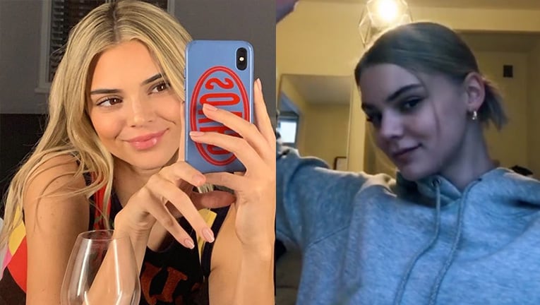 La ¿doble? de Kendall revolucionó TikTok.