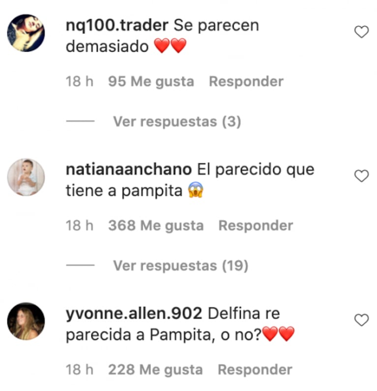 La dulce foto de la hija mayor de Roberto García Moritán junto a Ana, que volvió a despertar comentarios sobre el parecido con Pampita