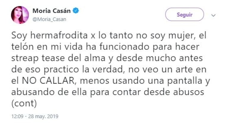 La dura respuesta de Moria Casán a Thelma Fardín: "Traten de no marketinear más el dolor"