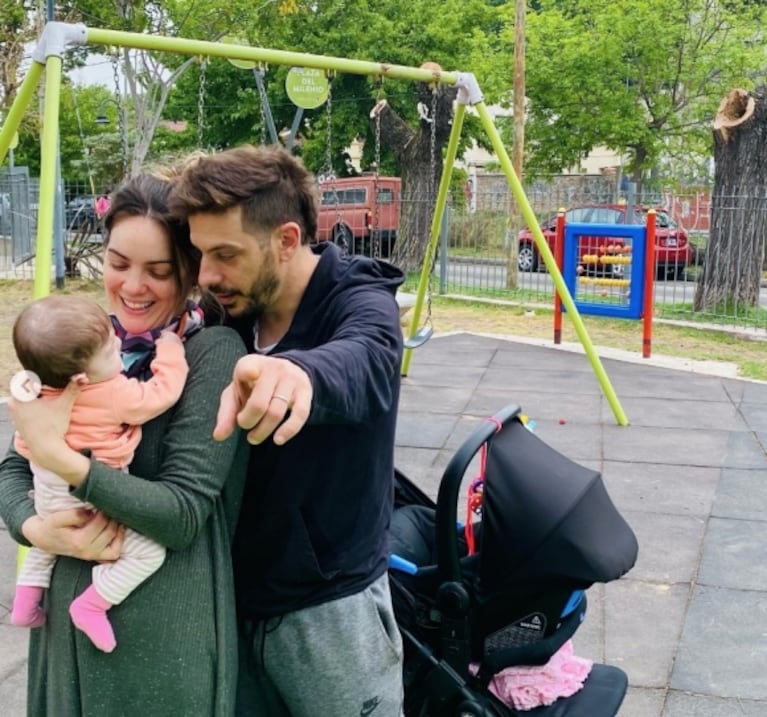 La emoción de Maca Paz por la primera vez de su hija en la plaza: "Es un gran logro como familia"