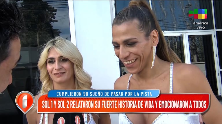 La emoción de Sol 2, la chica trans que hizo llorar a Moria Casán con su fuerte historia en Bailando 2023