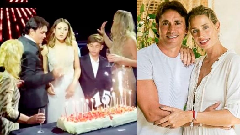 La espectacular fiesta de 15 de la hija de Sebastián Estevanez e Ivana Saccani por dentro.