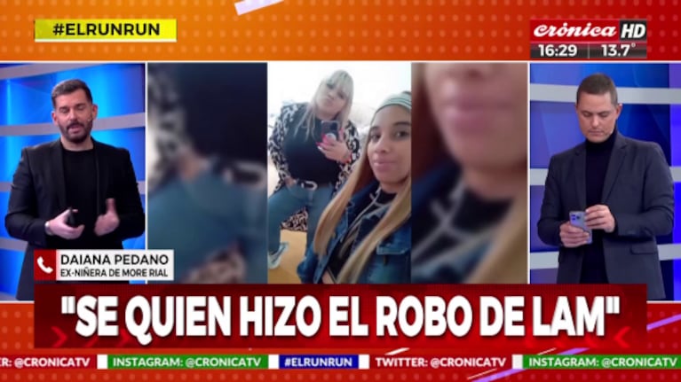 La exniñera de Morena Rial confesó que robó en LAM: "Fue por necesidad"
