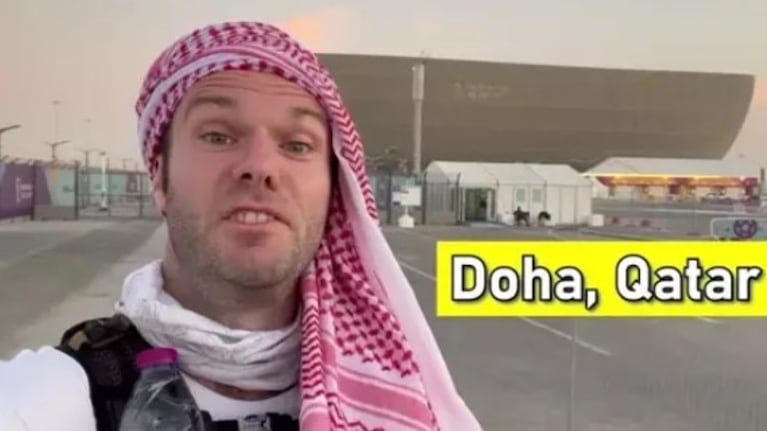 La experiencia y los retos de este aficionado por las calles de Qatar durante el Mundial