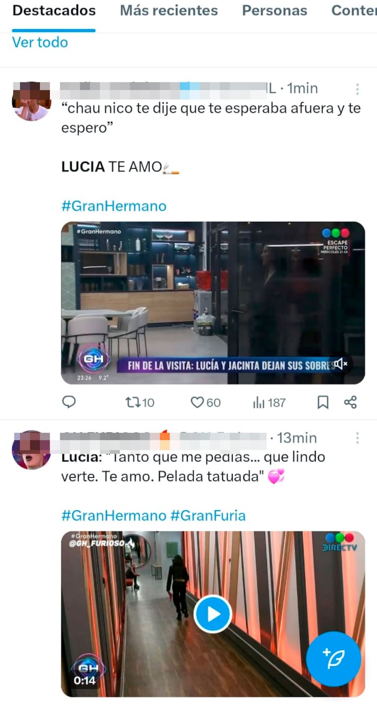 La explosiva reacción de Florencia Regidor con Nicolás Grosman tras el paso de Lucía Maidana por Gran Hermano