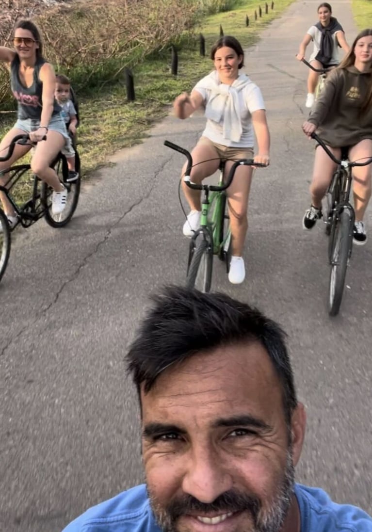 La familia Cubero-Viciconte en San Pedro.