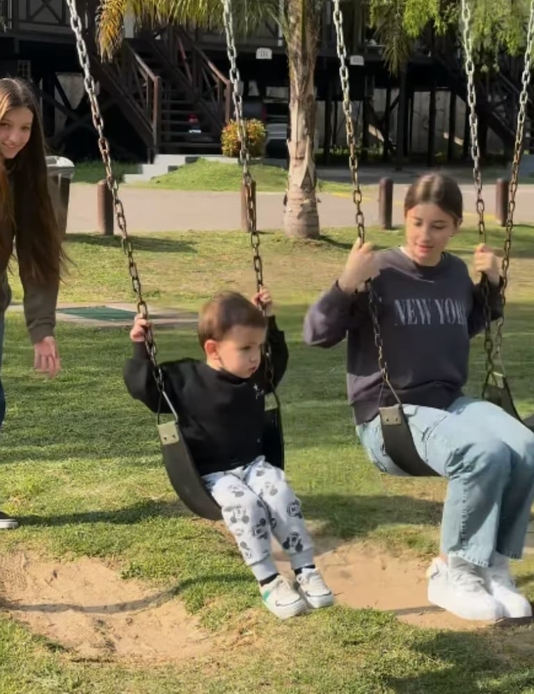 La familia Cubero-Viciconte en San Pedro.