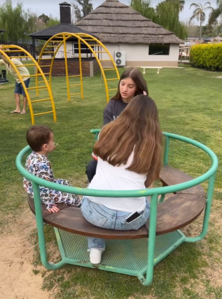 La familia Cubero-Viciconte en San Pedro.