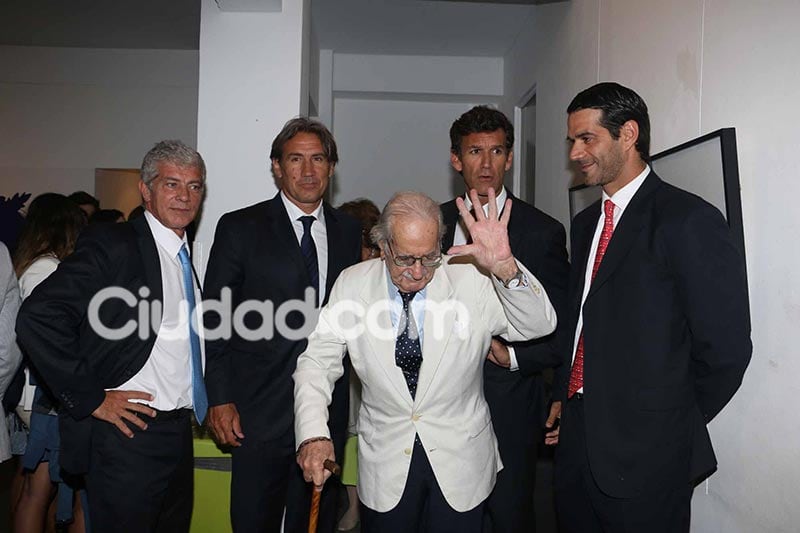 La familia Cúneo Libarona a pleno. (Foto: Movilpress)