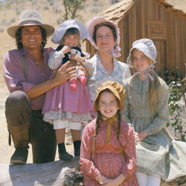 La Familia Ingalls en el rancho Walnut Grove.