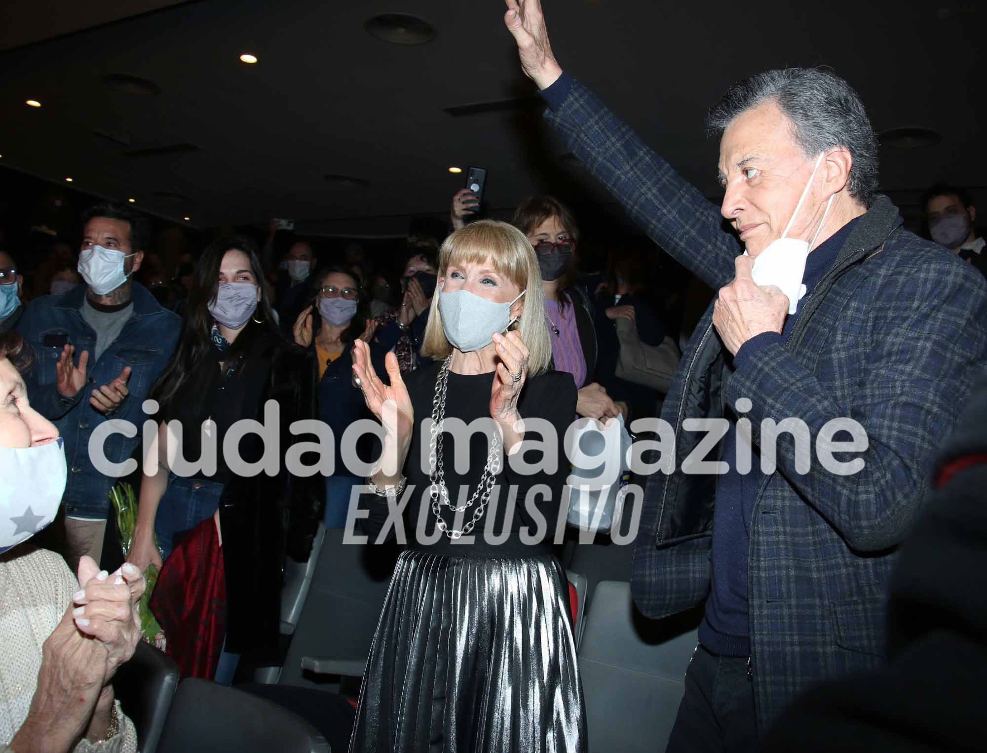 La familia Ortega como espectadores de "Perdida Mente" en una fecha especial (Fotos: Movilpress)