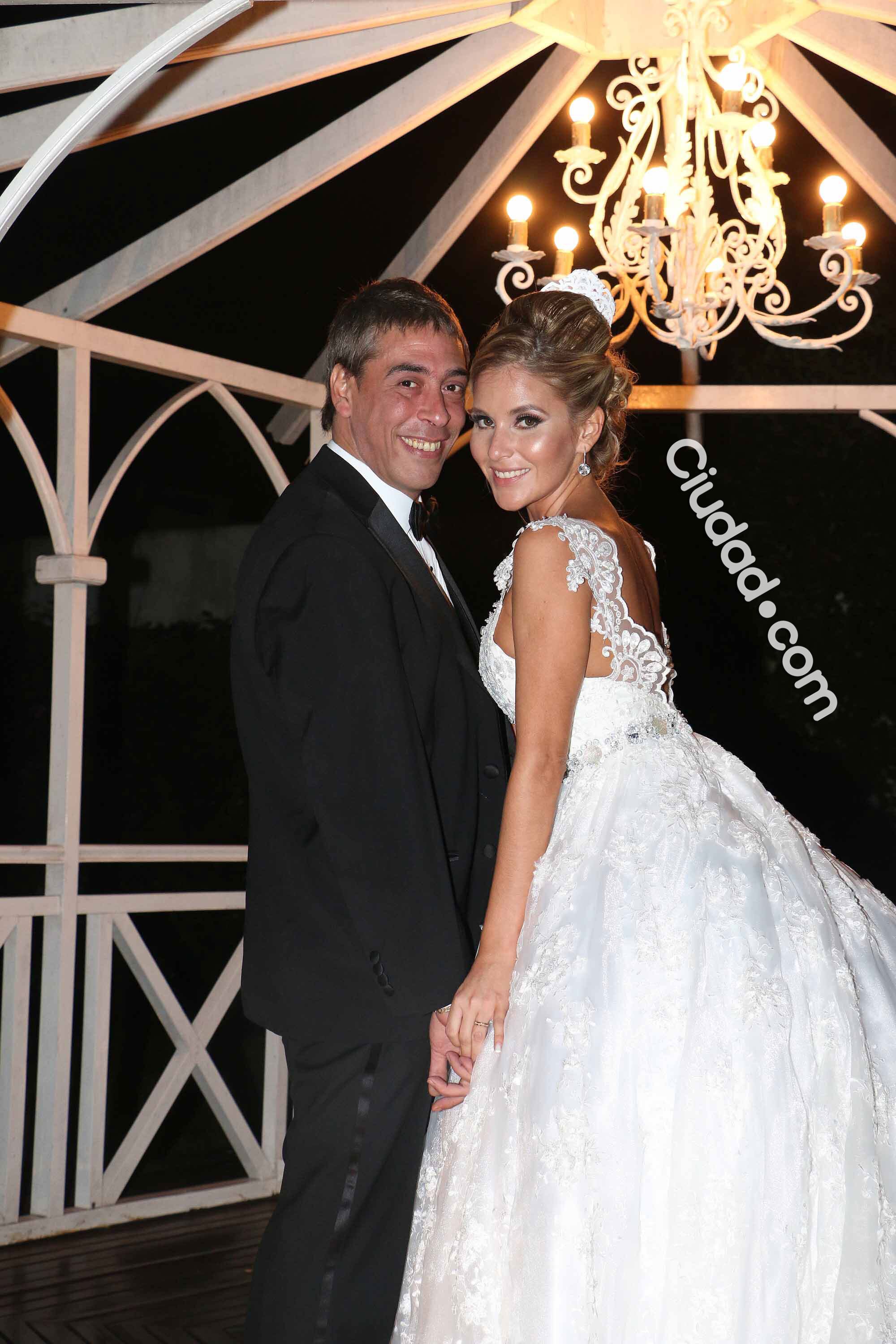 La fiesta de casamiento de René Bertrand con Belén Giménez con famosos invitados (Fotos: Movilpress)