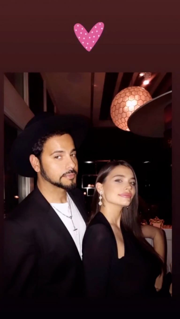 La foto de Eva de Dominici y Eduardo Cruz, enamorados y cancheros en la fiesta de los Oscar 2020