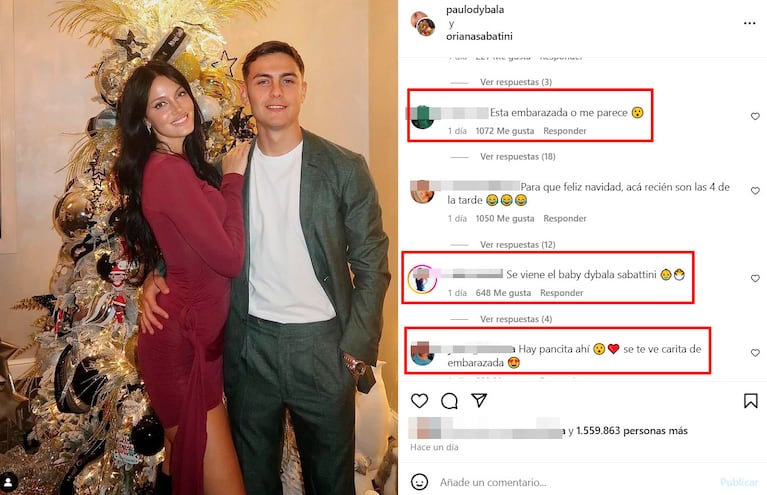 La foto de Oriana Sabatini con Paulo Dybala que despertó el rumor de embarazo: la reacción de la cantante