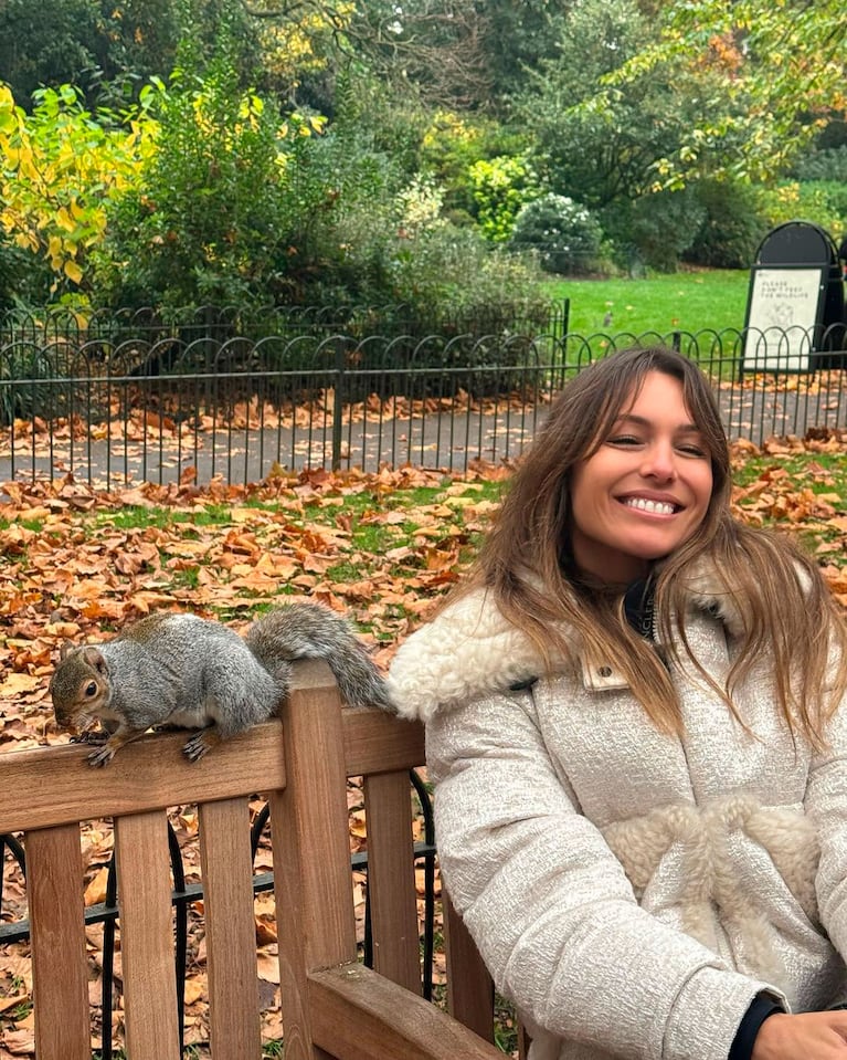 La foto de Pampita en Londres que tendría una picante indirecta a Roberto García Moritán