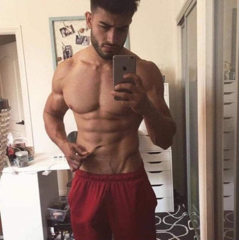 La foto indiscreta (¡y ultra hot!) de Sam Asghari, el novio de Britney Spears que se viralizó en las redes