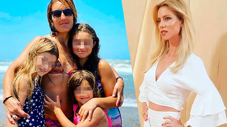 La hermana de Fabián Cubero compartió fotos en Mardel con sus sobrinas, tras el escándalo con Nicole Neumann