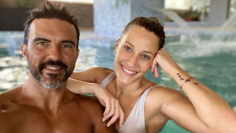 La historia de amor entre Mica Viciconte y Fabián Cubero, los unió la solidaridad y hoy celebran la llegada de Luca