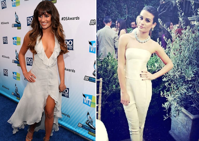 La increíble pérdida de peso de Lea Michele. (Foto: web/@msleamichele)