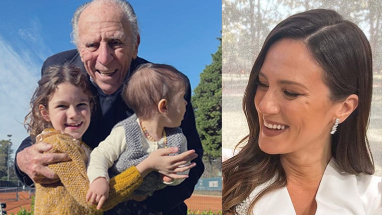 La inmensa alegría de Paula Chaves tras el alta de su abuelo.