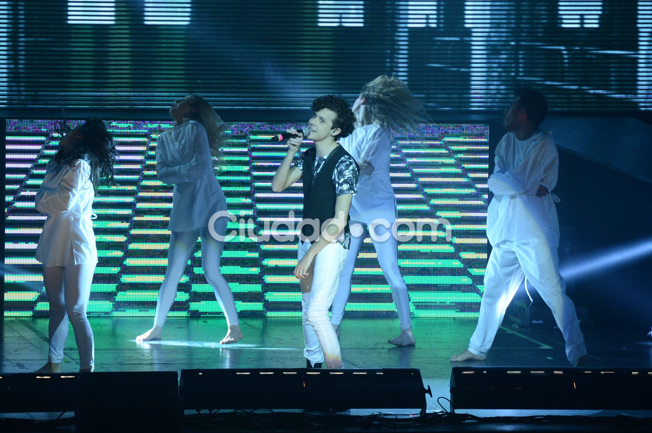 La intimidad de Elegidos en el Gran Rex. (Fotos: Prensa Telefe)