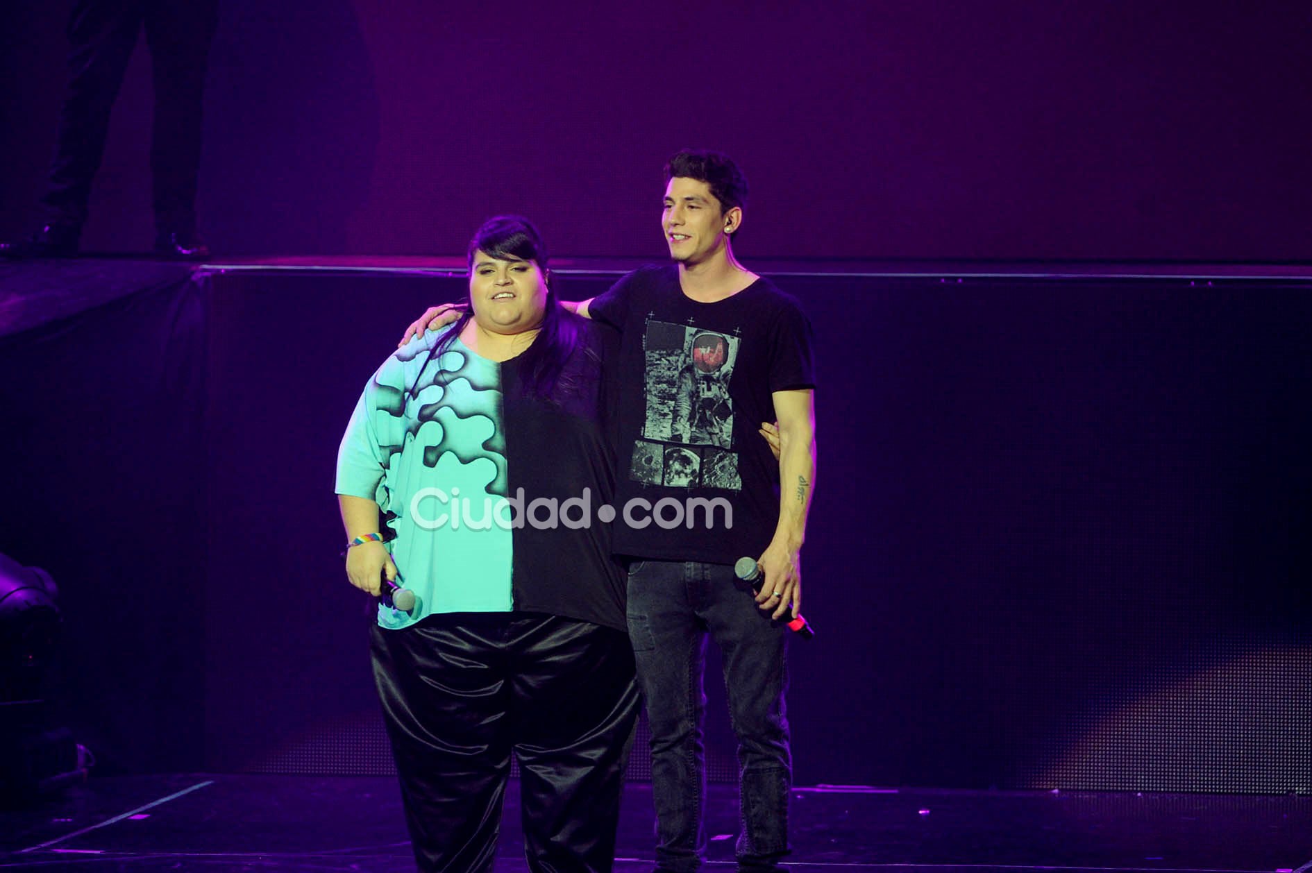 La intimidad de Elegidos en el Gran Rex. (Fotos: Prensa Telefe)