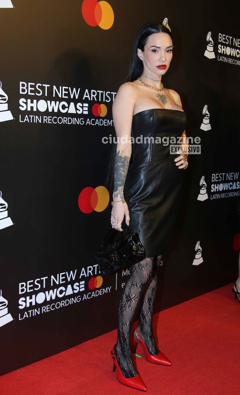 La Joaqui en el Latin Grammy Award for Best New Artist Showcase (Foto: Movilpress).