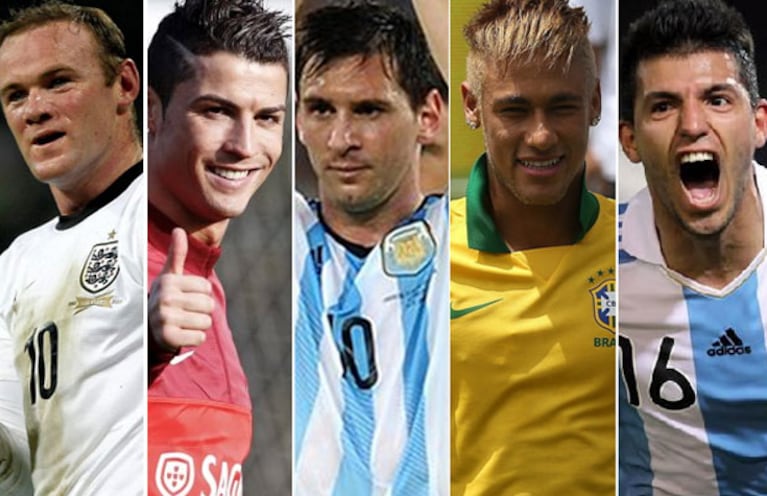 La lista de los 10 futbolistas mejor pagados del Mundial Brasil 2014 según Forbes. (Foto: Web)