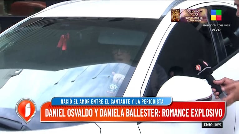 La llamativa actitud de Daniela Ballester cuando le preguntaron por su romance con Daniel Osvaldo