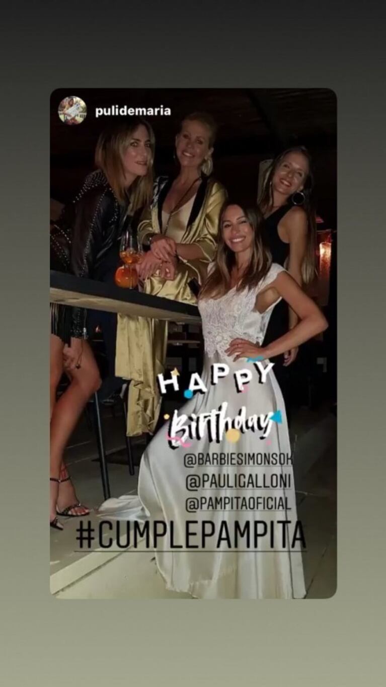 La llamativa ausencia del cumpleaños adelantado de Pampita en Punta del Este