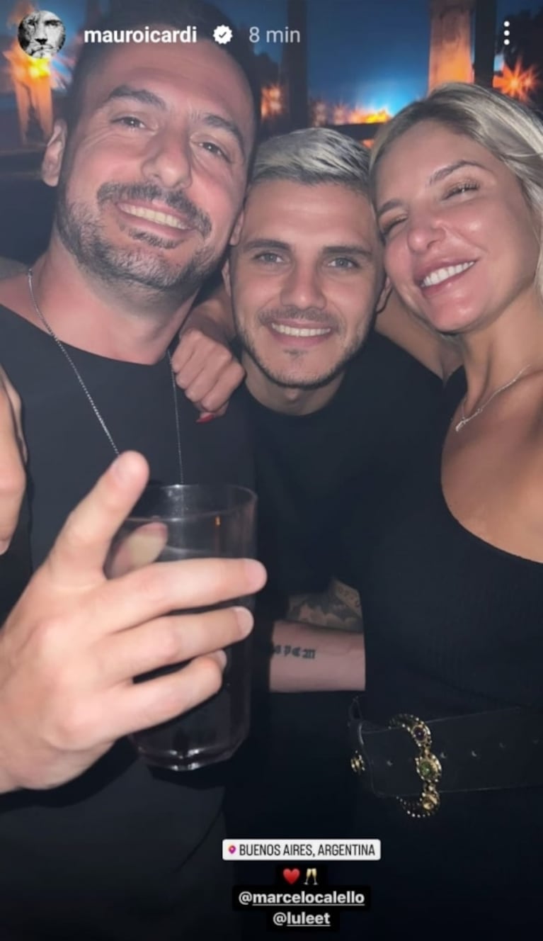 La llamativa foto de Mauro Icardi disfrutando de la noche porteña tras su escandalosa separación de Wanda Nara